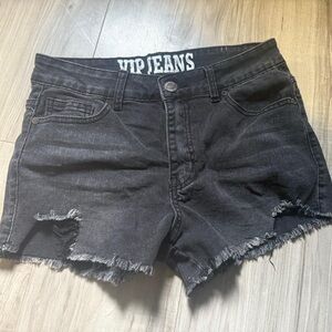 VIP Women's Dark Gray Jean Shorts